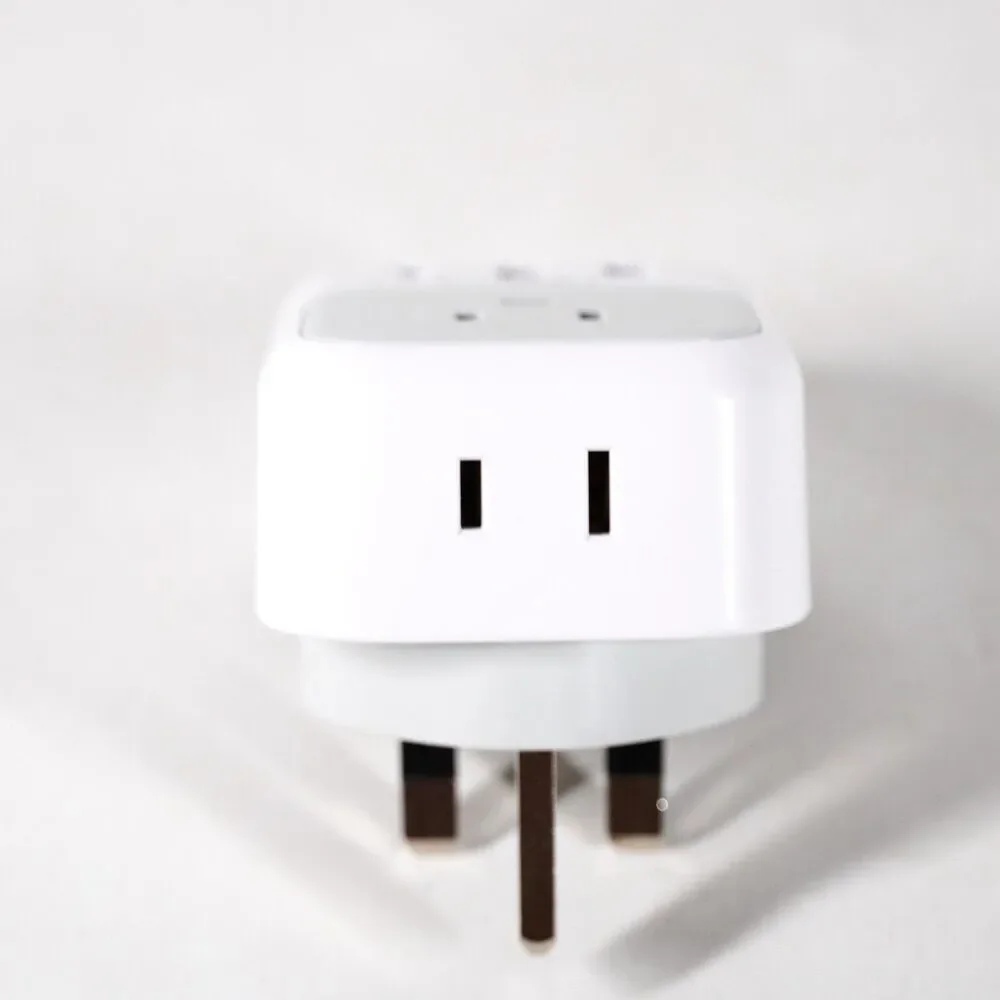 European Travel Plug Adapter, TESSAN International Power Plug TS-161-EU-C White